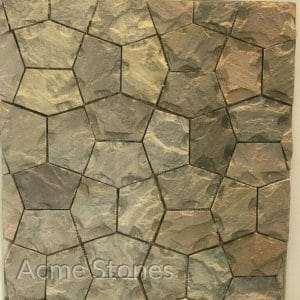 Flag Stone Sagar Black Chiselled